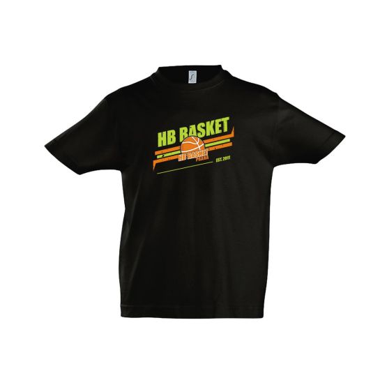 Dětské černé tričko 